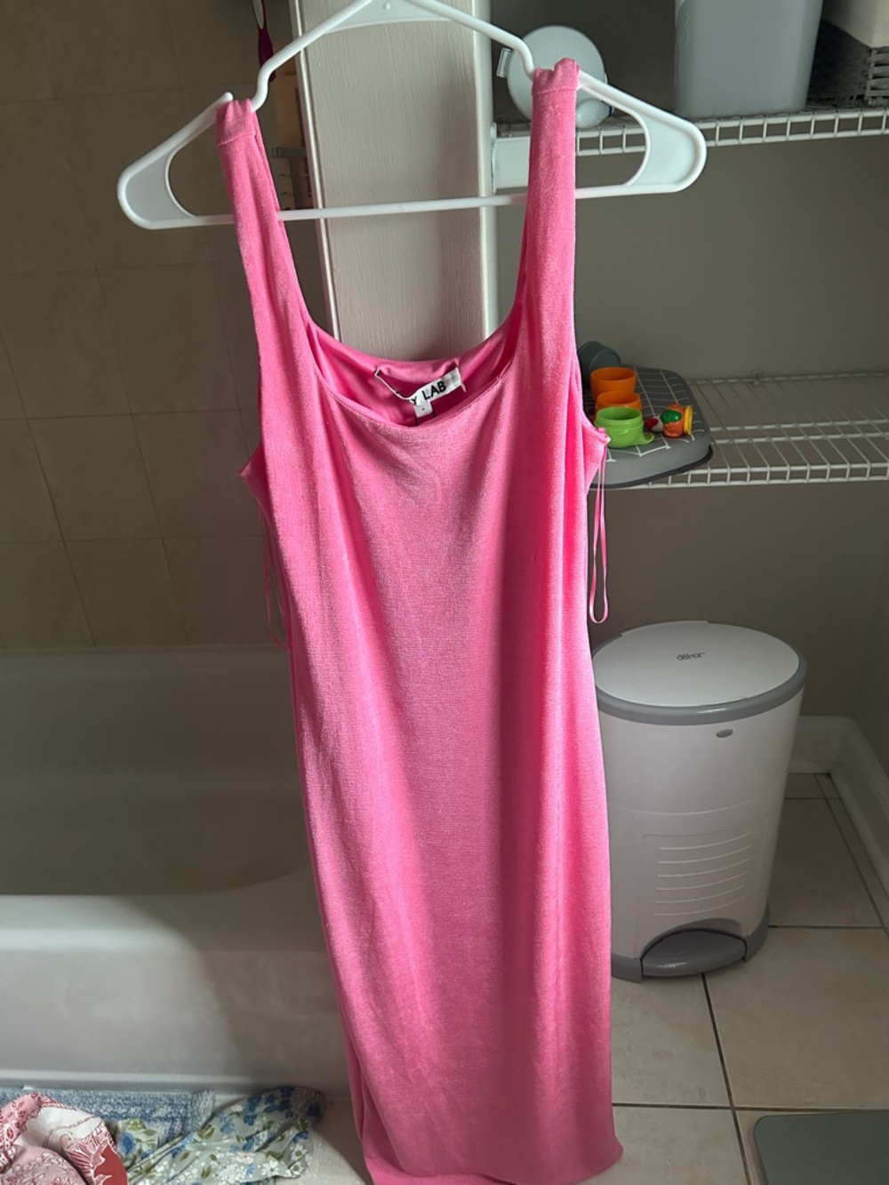 GREY LAB Pink Maxi Dress